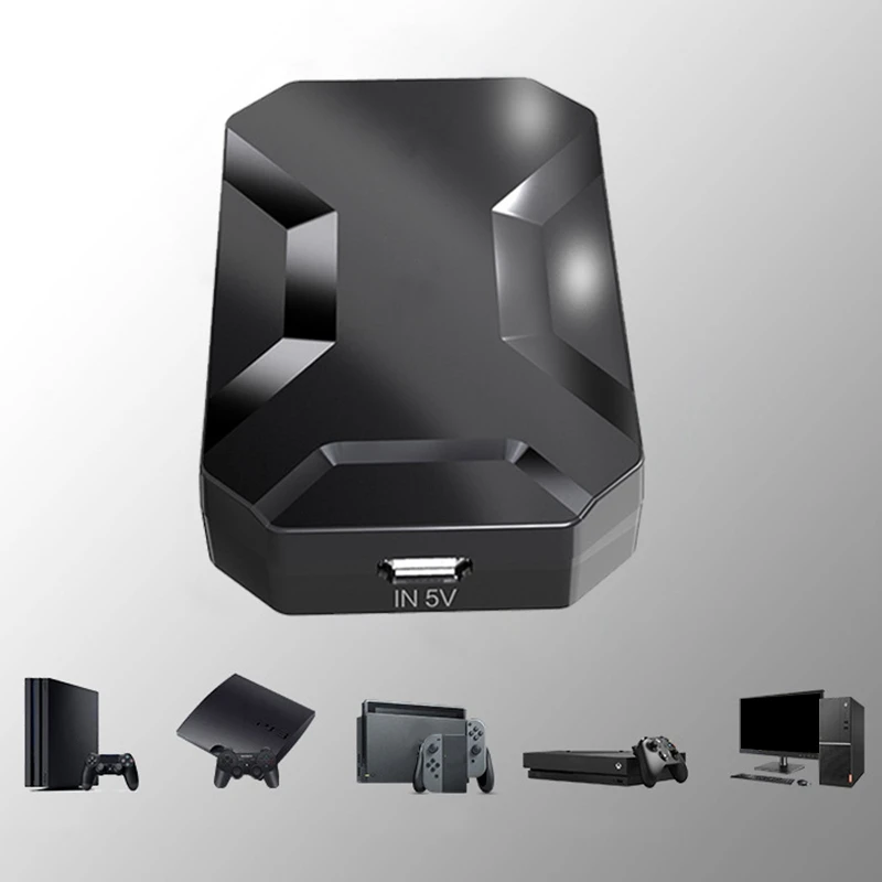 Gamepad Controller for PUBG Keyboard and Mouse Converter with 3.5mm Earphone Jack for Switch PS3 PS4 - ANKUX Tech Co., Ltd