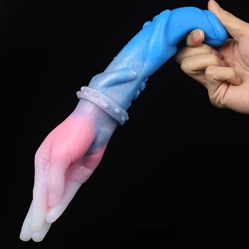 LUUK 40CM Super Long Double Head Horse Dick Huge Kont Dildo Soft Liquid Silicone Anal Plug Sex Toys For Women Lesbian Products 6