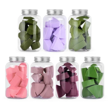 

10pcs Sponge Cosmetic Puff Powder Puff Smooth Women's Makeup Foundation Contour Facial Sponges Make Up Tools Accessories TSLM1