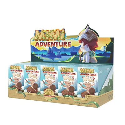 Super Hot MIMI ADVENTURE Blind Box Toy Caja Ciega Blind Bag Toy Girl Model Birthday Gift Mystery Box Fairy Garden Desk Decor 10 Blind Boxes