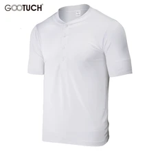 Mens Cotton Undershirts Underwear Elastic Men Short Sleeves Vest Comfortable Cotton Undershirt With Button Plus Size shirt 5037