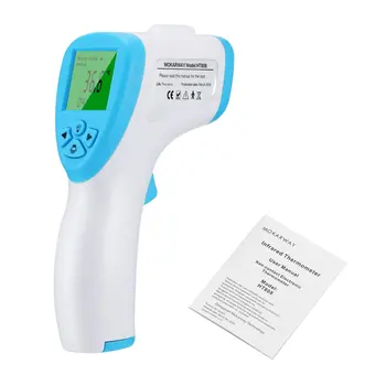 

Non-contact IR Infrared Sensor Thermometer Temperature Measurement LCD Digital Display Changeable Battery Powered Termometro