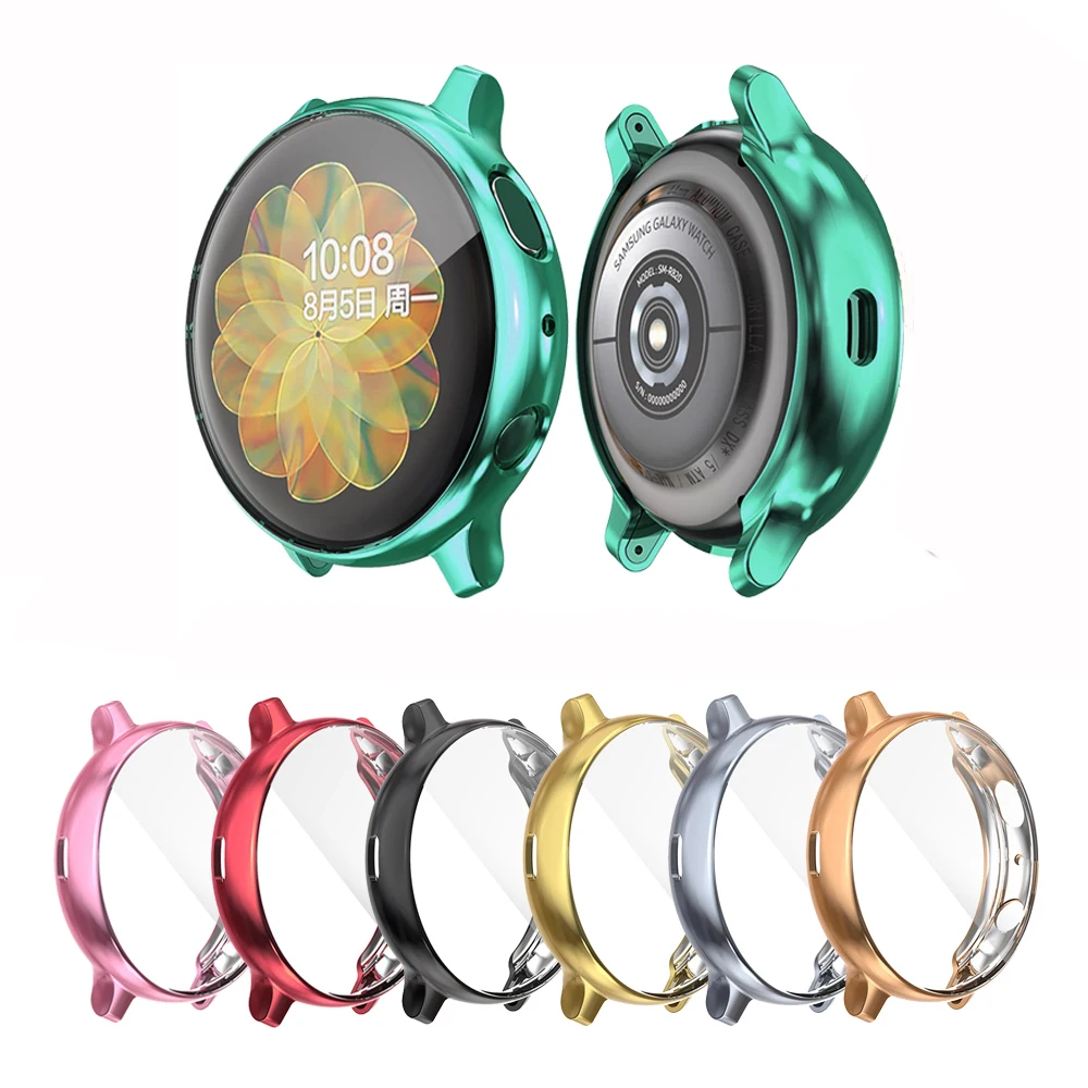 

TPU Silicone Protective Case For Samsung Galaxy Watch Active 2 40mm 44mm Soft Protection Cover For Galaxy Watch Active2 44mm