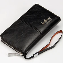 Роскошные Брендовые мужские кошельки, кошелек, сумка для денег, кожаный мужской клатч, кошелек, мужской ремешок, портмоне baellerry carteira masculina MWS020