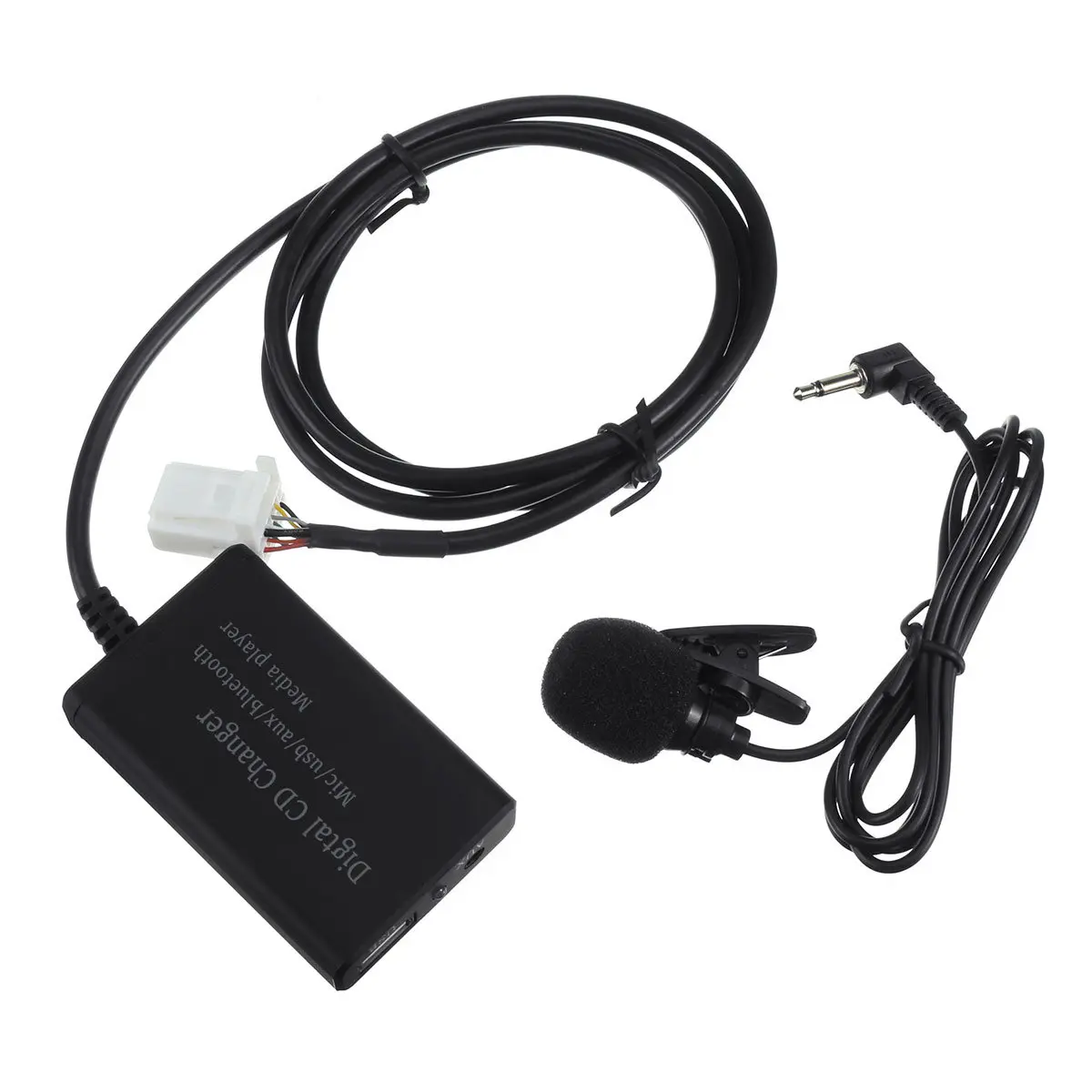 

Car Hands-Free Stereo bluetooth Module AUX Adapter Interface Music CD Changer Kit for Toyota for RAV4 for Lexus for Scion
