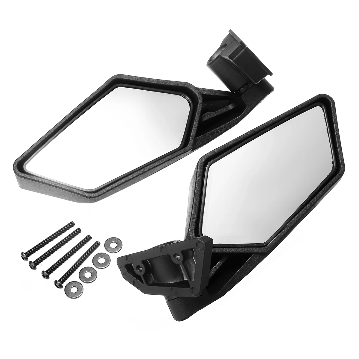 

For Can-Am Maverick X3 2PCS Off-road Racing Side Mirrors Set Support Max 4x4 XRS XDS Tur-Bo DPS 2017 2018 Mayitr