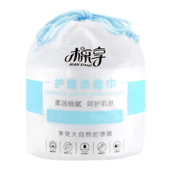 

Disposable face towels bathroom cotton Facial Tissue Makeup Remover washable Pads Make up Wipes Dry and Wet skincare Roll Papers