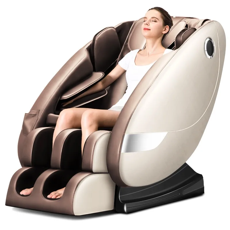 

Zero Gravity Full Body Electric Heating Recline Massage Chair Intelligent Shiatsu Back Neck Waist Massage Sofa Pain Relief SPA