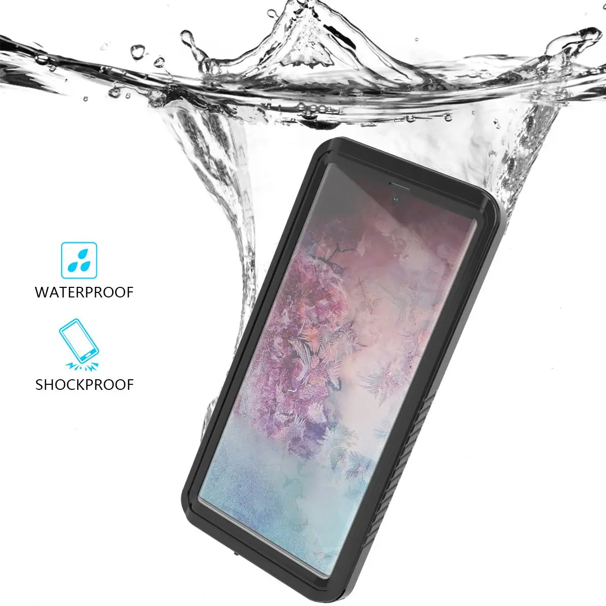 

For Samsung Galaxy Note 10 Case IP68 Waterproof 360 Degree Protection Underwater Shockproof Cover For Samsung Note 10 Plus Case