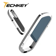 Флеш-накопитель TECHKEY 64 ГБ 32 ГБ USB флеш-накопитель флешка высокоскоростной usb-накопитель реальная емкость USB флеш-накопитель Cel USB