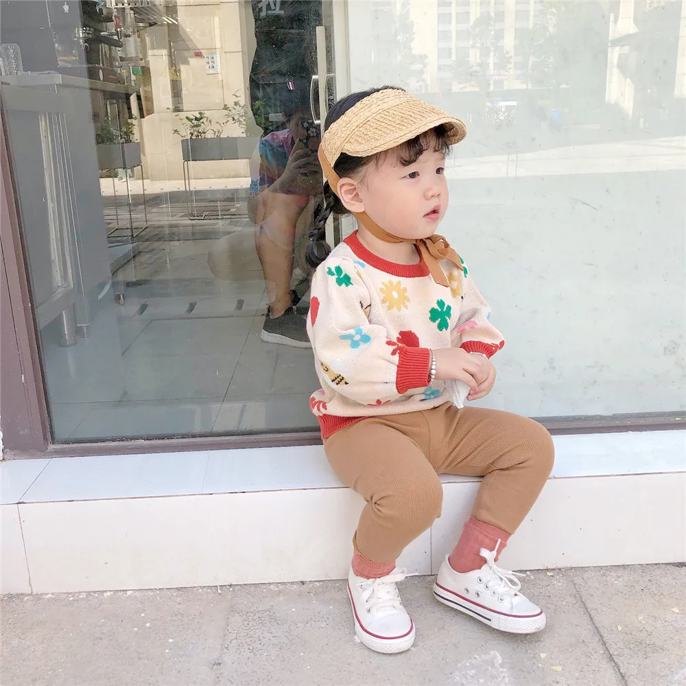 Tonytaobaby/осенне-зимняя одежда; Новая детская одежда; Милый хлопковый свитер с рисунком пчелы; свитер для девочек