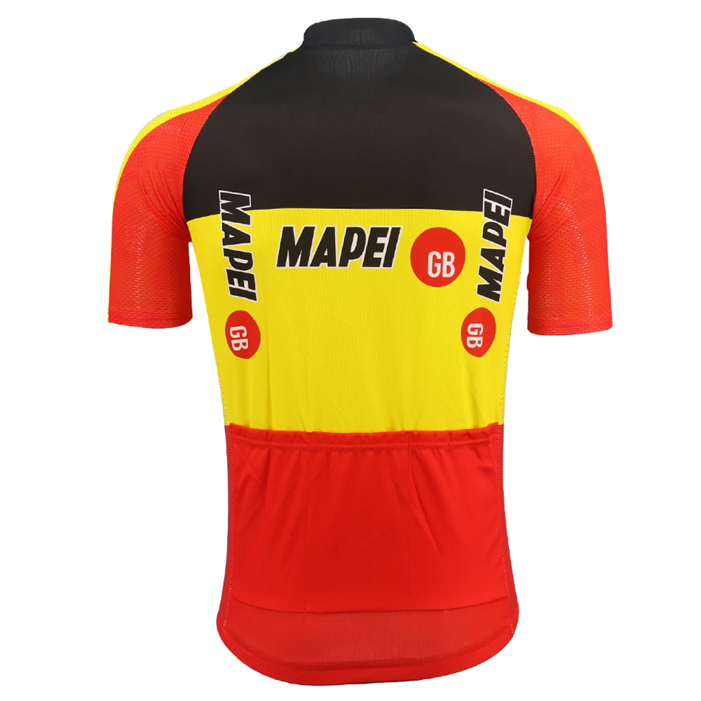Веломайка MAPEI в стиле ретро трикотажная одежда для езды на велосипеде