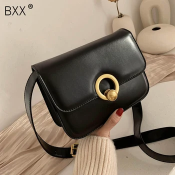 

[BXX] Small Quilted PU Leather Small Crossbody Bags For Women 2020 Trend Hand Bag Womens Branded Shoulder Handbags HO709