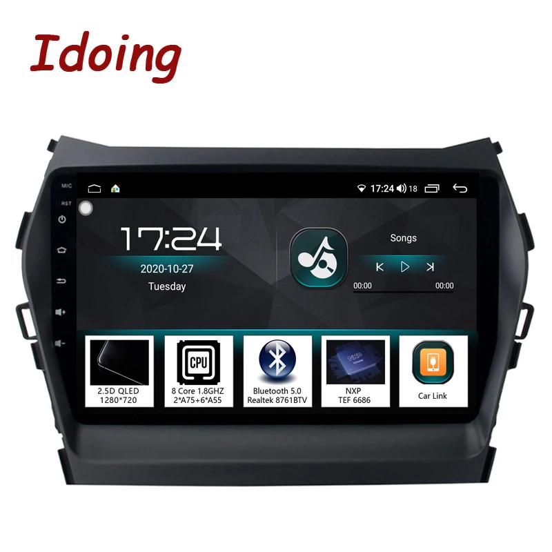 Idoing 9 &quotАвтомобильный Android радио Vedio мультимедийный плеер 4G + 64G головное