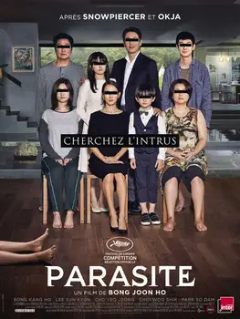 

2019 movie Parasite SILK POSTER Wall painting home decor 24x36inch