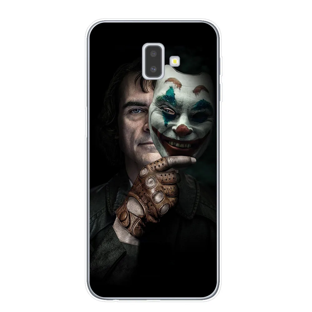 T7773 Joker из фильма ужасов «надевать счастливого лица мягкий TPU чехол для samsung J3 J5 J7 J4 J6 плюс Примечание 10 Pro Прозрачный чехол для телефона - Цвет: T7773