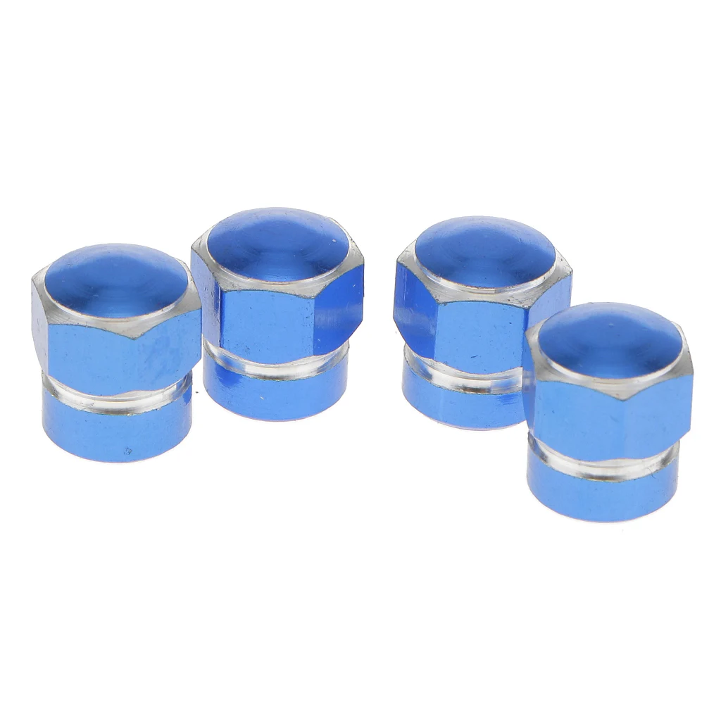 Set of 4pcs Hexagon Durable Car Motorcycle Bike Wheel Tire Valve Dust Caps Set of 4pcs Hexagon Durable Car Motorcycle Bike Wheel Tire Valve Dust Caps