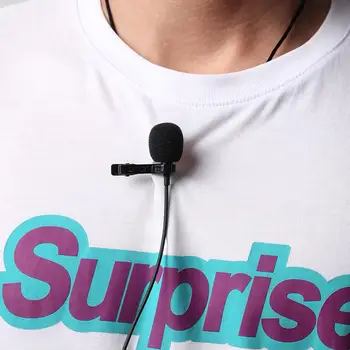 

Hot Sale USB Lavalier Microphone Solid Portable Lavalier Microphone USB2.0 3.5mm Jack Lapel Mic for Interview Recording