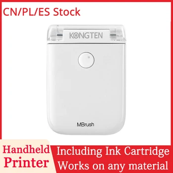 

Including Ink Cartridge Mbrush Mobile Color Printer Handheld Portable Printer with WIFI USB Connection 6 Hours Working Time