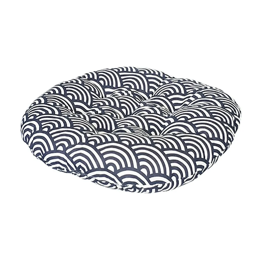 Chair Cushion Round Cotton Upholstery Soft Padded Cushion Pad Office Home Or Car Seat Cushion