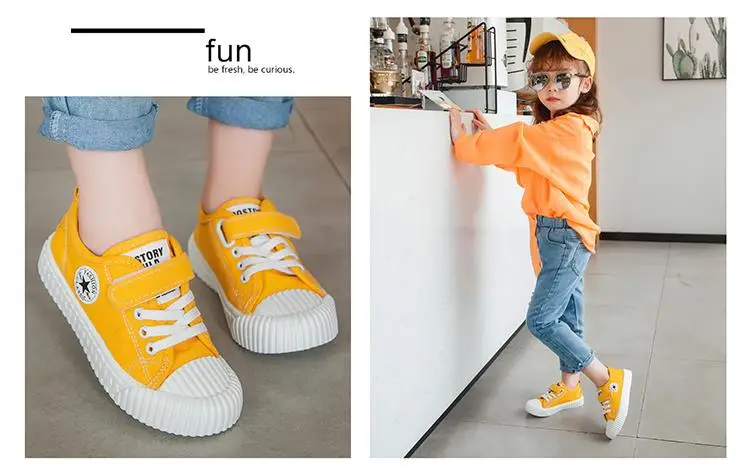 Autumn children low-top candy colors canvas shoes mother-child fashion comfortable small white shoes soft sole canvas