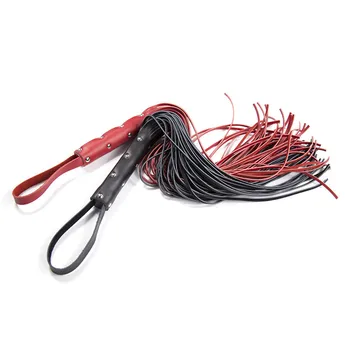Fetish Horse Crop Whip Leather Aid Spanking Paddle Flogger Slave Sex Toys Role Play Adult Products 2