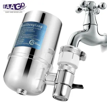 

1Set Water Filter, Water Faucet Filtration Fits Standard Faucets, Reduces Chlorine, Easy Installation