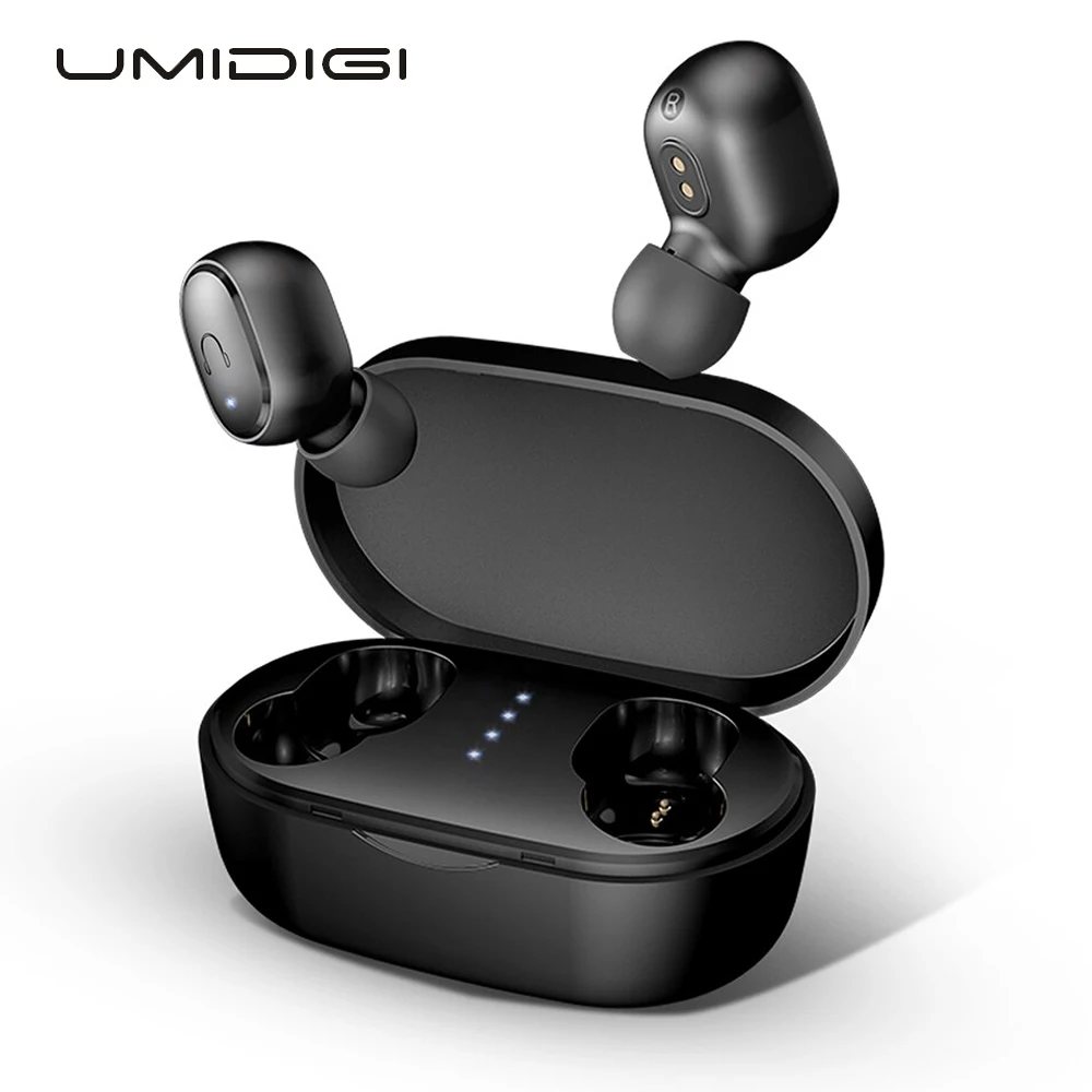 UMIDIGI Upods TWS наушники Bluetooth 5,0 беспроводные наушники Автоматическое Сопряжение снижение Noice с зарядным устройством 600 мАч