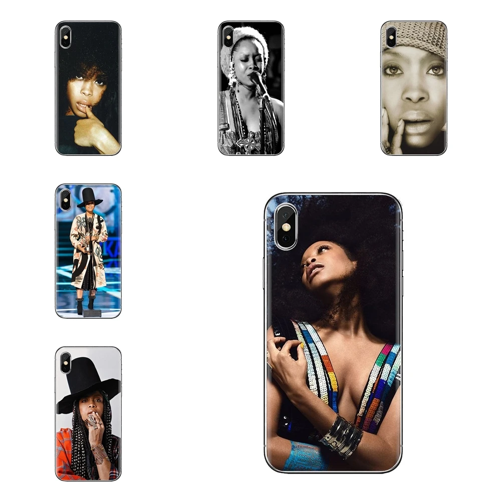 For Huawei Nova 2 3 2i 3i Y6 Y7 Y9 Prime Pro GR3 GR5 2017 2018 2019 Y5II Y6II Erykah Badu born Erica Abi Wright Soft Cases Cover |