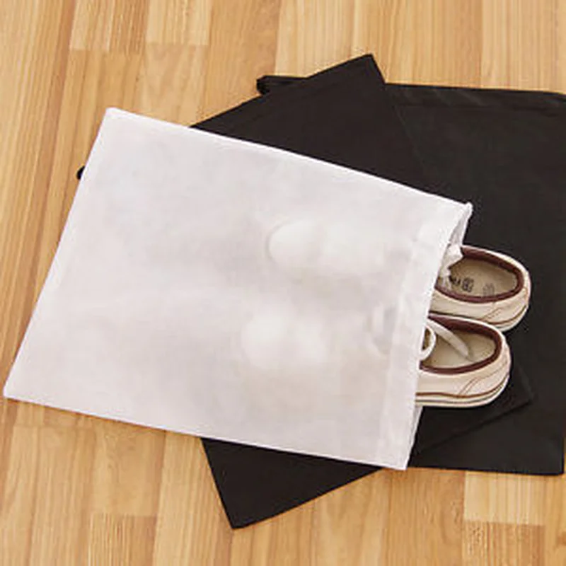 

10PCS Portable Shoe Bag Travel Storage Dust Bags Non-woven Shoes Bag Case Organizer Out Hiking Camping Carrying Protector Covers