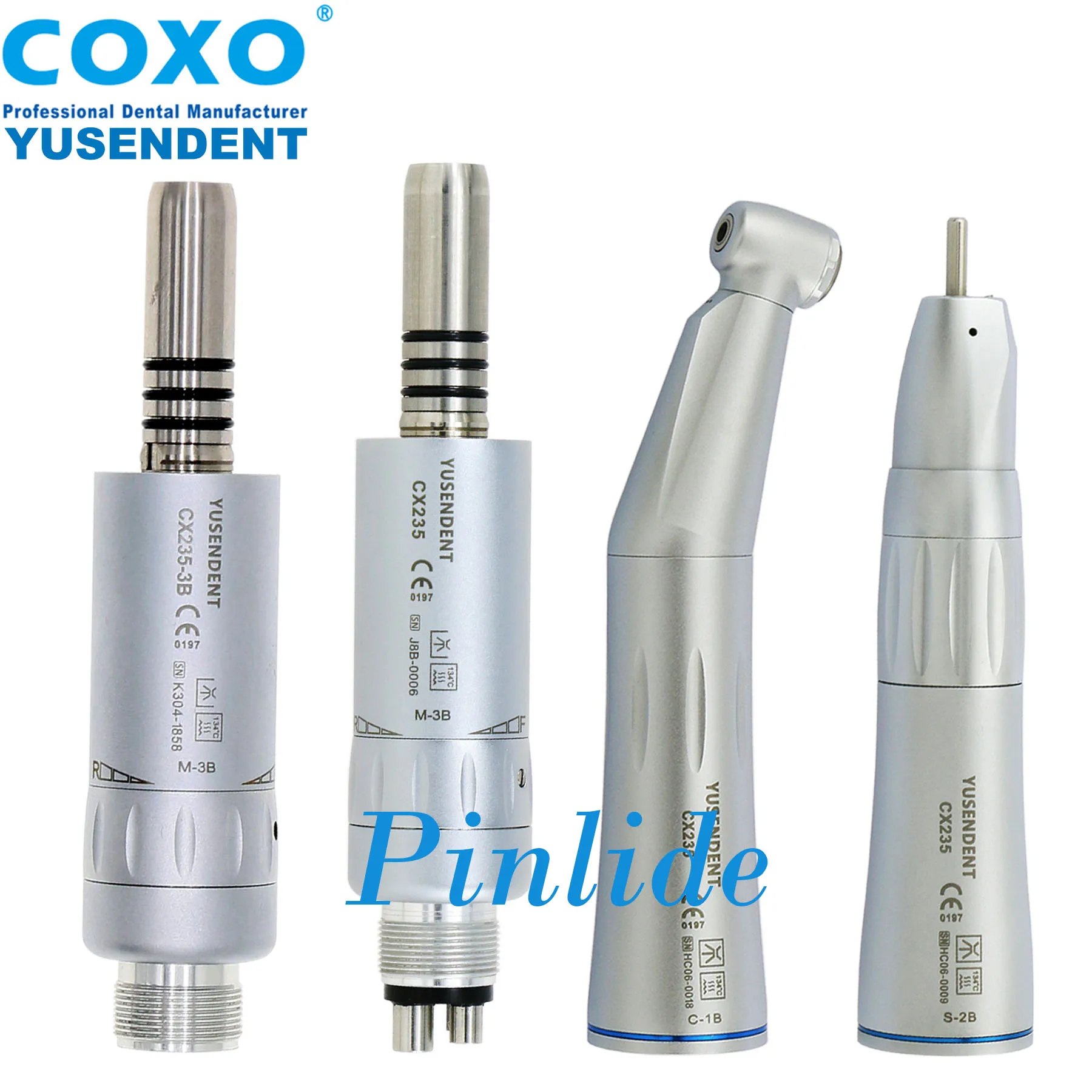 Coxo E Type Low Speed Inner Water Contra Angle Handpiece CX235-1B 