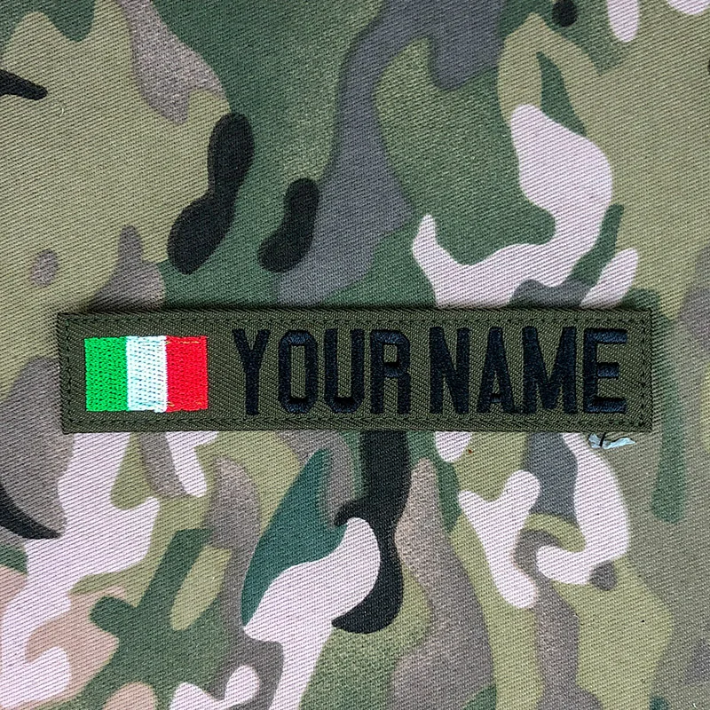 Embroidery Custom Name Tape Patch, Hook and Loop Multicam, Greece Flag,  Green, ACU, Black Tan - AliExpress