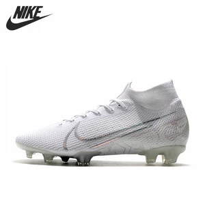 Nike Mercurial Superfly Flyknit 360 Soccer Boots Nuovo White Pack Men Nike Superfly 7 Elite SE FG Men Soccer Shoes