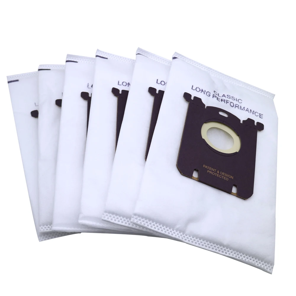 10 Pcs/Lot Dust Bag for Electrolux E201B for Philips FC8021 Dust S-bag GR201 AEG Bags s-bag FC9000 FC9049 HR8500 HR8350 FC9150