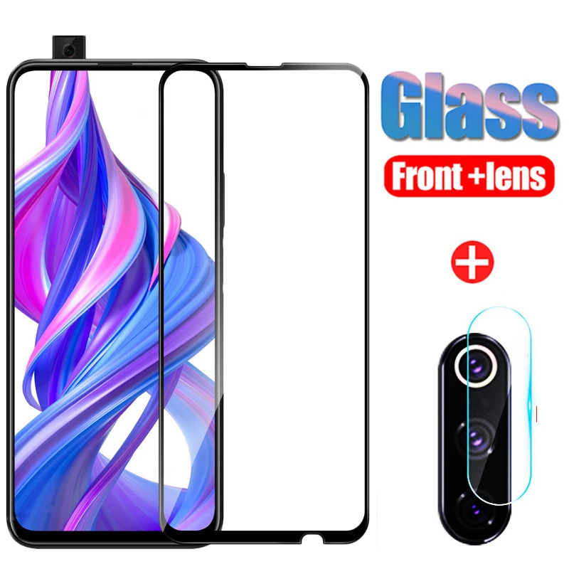 Защитное стекло для Huawei Honor 9X Premium 3D закаленное Xonor 10X Lite Honor9x X9 Защитная пленка