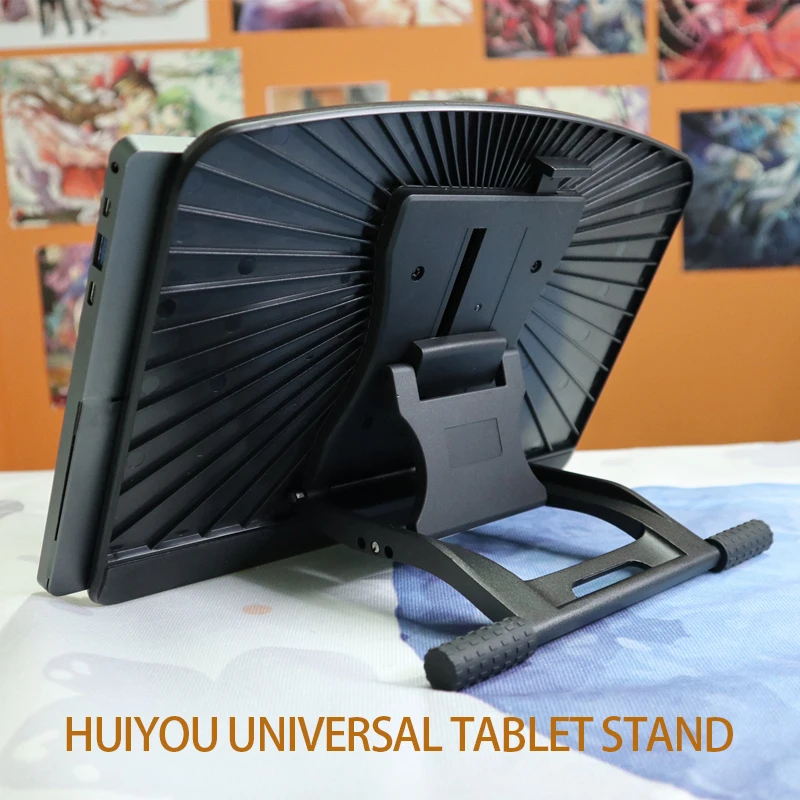 HUIYOU-Soporte Universal ajustable para tableta, soporte plegable de escritorio para gráficos de 4-16 pulgadas, Notebook, Ipad surface