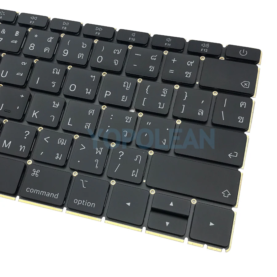 A1534 Таиланд Тайская раскладка клавиатуры для MacBook retina 1" год