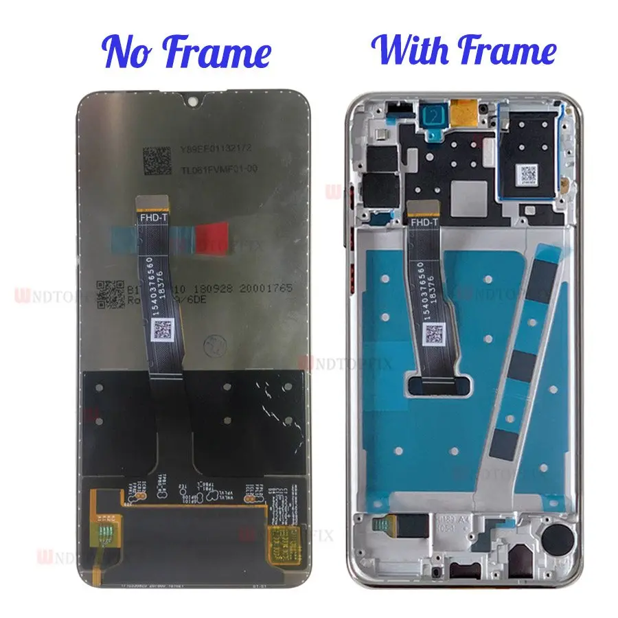 ЖК-дисплей для huawei P30 Lite, ЖК-дисплей, сенсорный экран с рамкой, дигитайзер, huawei P30 Lite Nova 4E, ЖК-дисплей, MAR-LX1M, LX2
