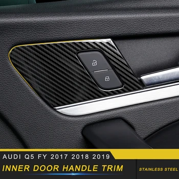 

Car Accessories Inner Door Handle Bowl Cover Trim Frame Sticker Stainless Interior Decoration for Audi Q5 FY 2017-2020