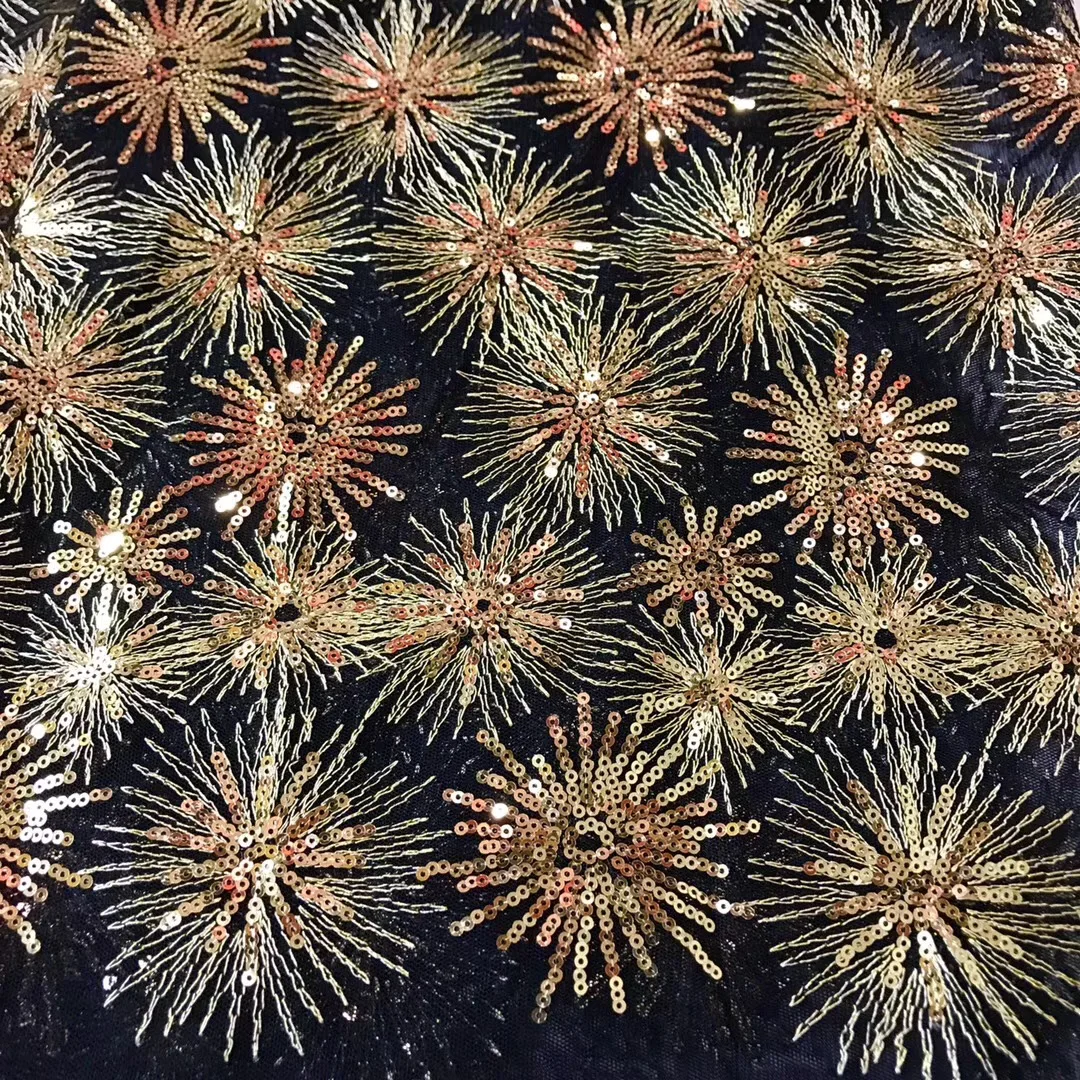 

Серебро и золото цвета африканская французская кружевная ткань высокого качества африканская Тюль кружевная ткань с блестками кружевная ткань X1879