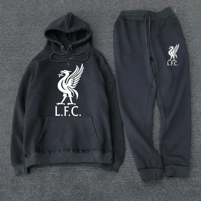 Fashion Men's Sportswear Casual Hooded Sportswear Set 2020 New Liverpool Football Sportswear + Men's Hooded Sportswear Fashion Men's Sportswear Casual Hooded Sportswear Set 2020 New Liverpool Football Sportswear + Men's Hooded Sportswear