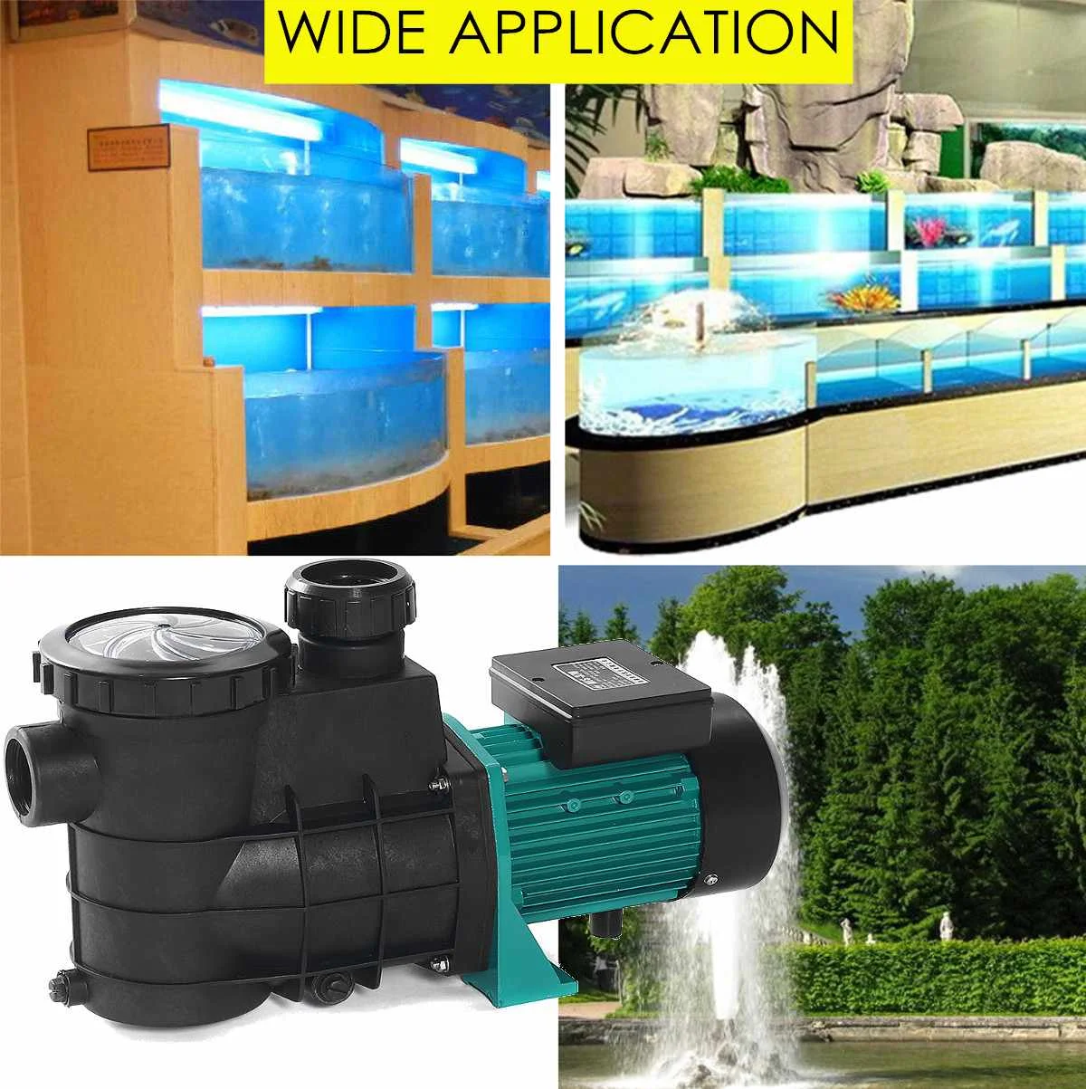 

Swimming Pool Pump Pool Filter Pump Self-priming Circulating Pump HLS-280 HLS-370 Professional Pool-Pump Basket