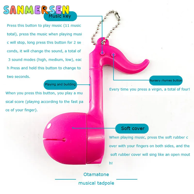 Otamatone музыкальные игрушки Головастик электронная детская музыкальная мелодия