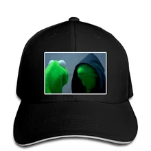Бейсбольная кепка EVIL KERMIT MEME тренд смешной Юмор хип-хоп популярные забавные вечерние диджейские танцевальные шляпы остроконечная Кепка