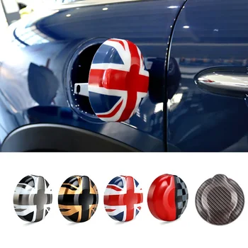 

New Car Fuel Tank Cap Cover Sticker Case For BMW MINI Cooper S 2.0T F55 F56 Car Styling Accessories Decoration Decals Stickers