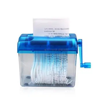 

High Quality A4 Hand Paper Shredder Document File Handmade Straight Cutting Machine For Office File And Family Document