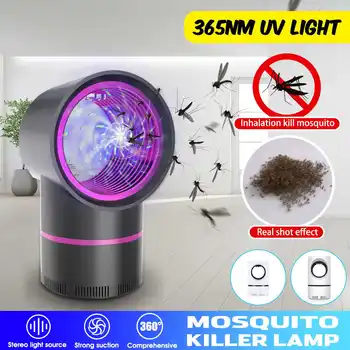 

Silent Led Mosquito Killer Lamp UV Night Light USB Insect Killer Bug Zapper Mosquito Trap Lantern Repellent Lamp For Home Baby