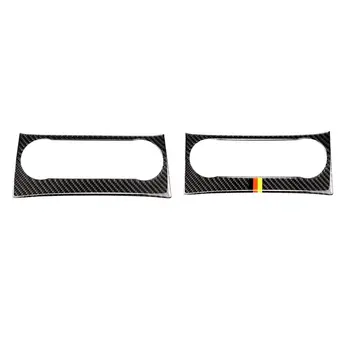 

Carbon Fiber Air Conditioner Control Panel Cover Trim Replacement For Mercedes W204 C Class 2011-2013