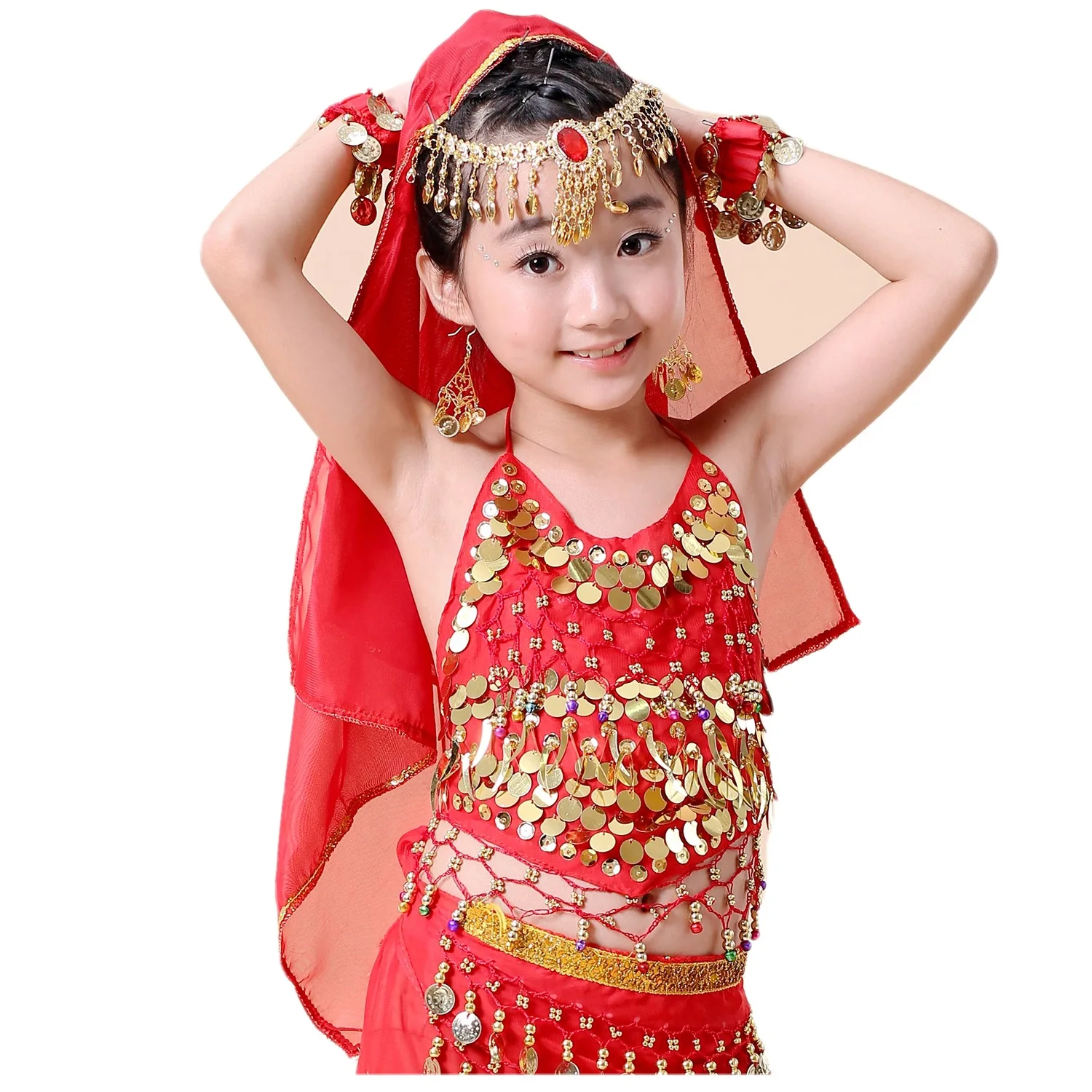 Детский головной платок для индийского танца аксессуары выступлений шпильки