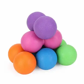 

TPE Fascia Massage Ball For Muscle Relaxation Exercise Sports Fitness Yoga Peanut Massage Balls Trigger Point Stress Pain Relief